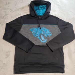 Jacksonville Jaguars Sweatshirt Mens Medium Black NFL Team Apparel Hoodie